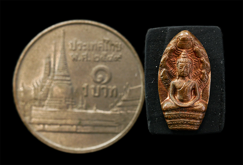 6May25 (116)p.jpg - ปรกใบมะขาม วัดกระโดน ปี2539 เนื้อทองแดง พระเก่าสวย | https://kamulet.in.th